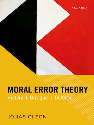 cover image of Moral Error Theory